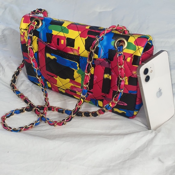 Colorful Blocks Purse - Picture 5 of 7